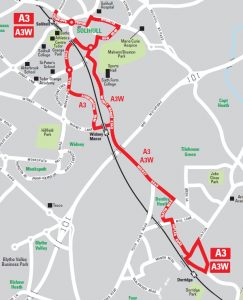 A3 / A3W service route